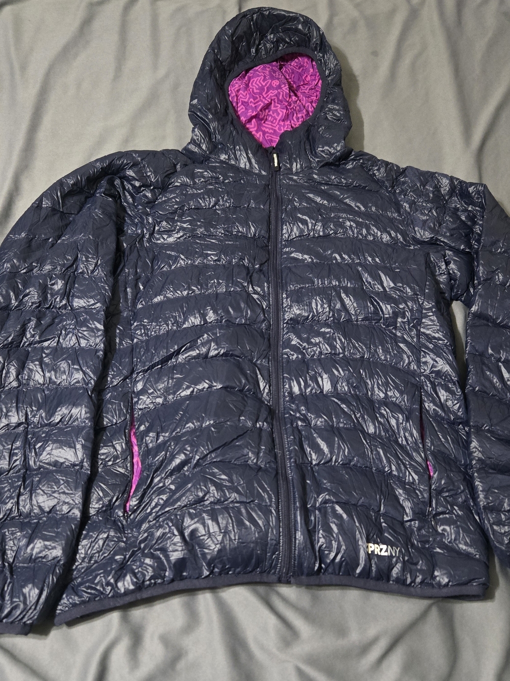 Uniqlo MoMa Keith Haring Down Jacket Light Puffer unisex small Packable SPRZ NY